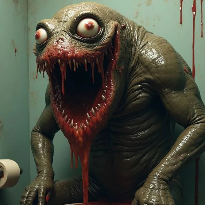 chat with ai character: Toilet Monster 