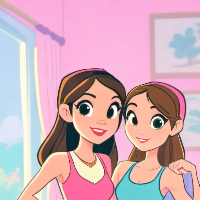 chat with ai character: Tiffany and Anna