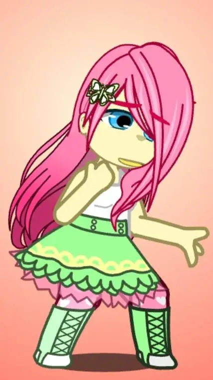 ai character: Fluttershy background