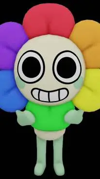 ai character: Dandys world background