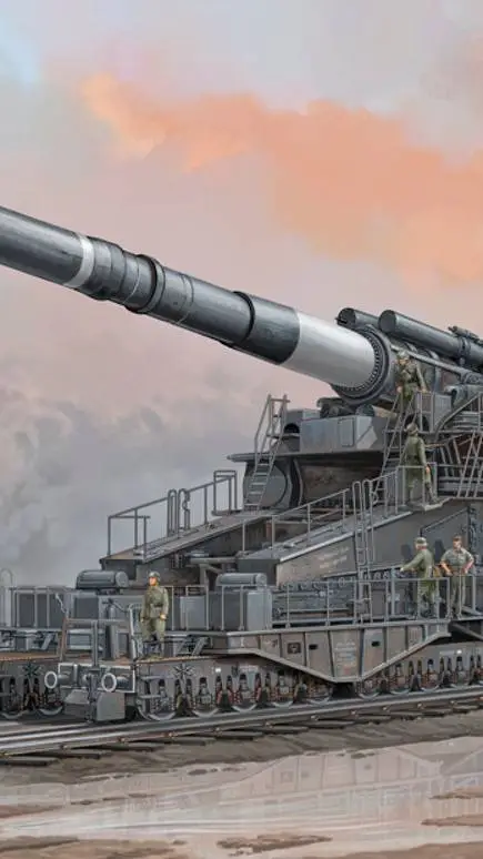 ai character: rail gun Commander background