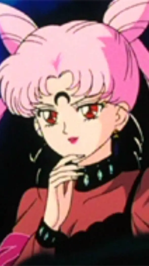 ai character: evil chibiusa🧚😈 background