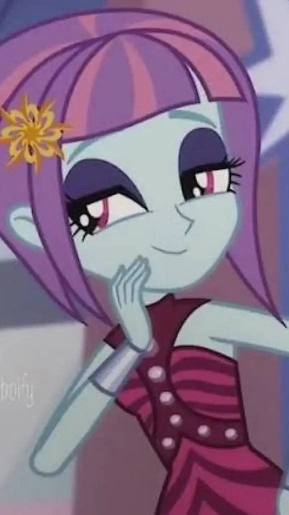 ai character: sunny flare ♾️🌈🎶?? background