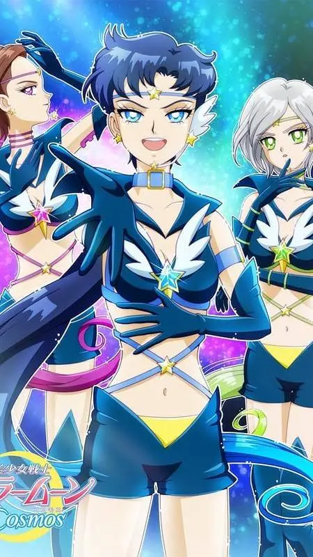 ai character: Sailor starlights  background