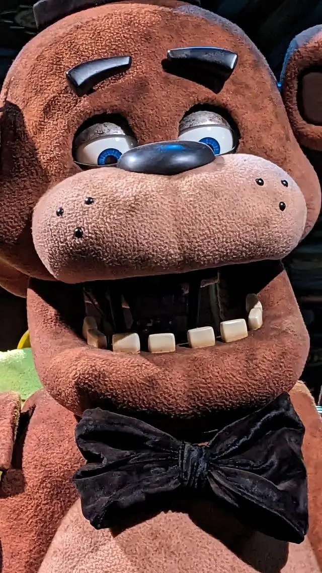 ai character: fnaf Halloween background