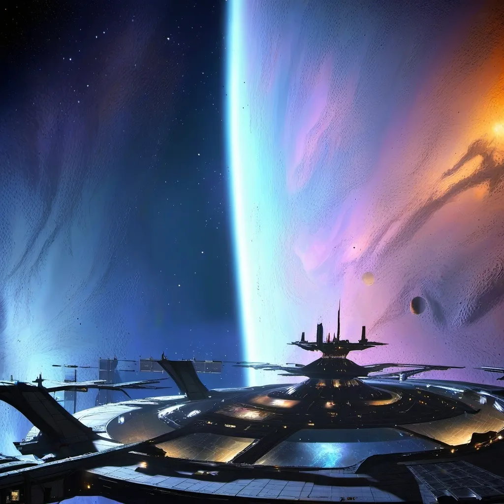 chat with ai character: team DXD in space.