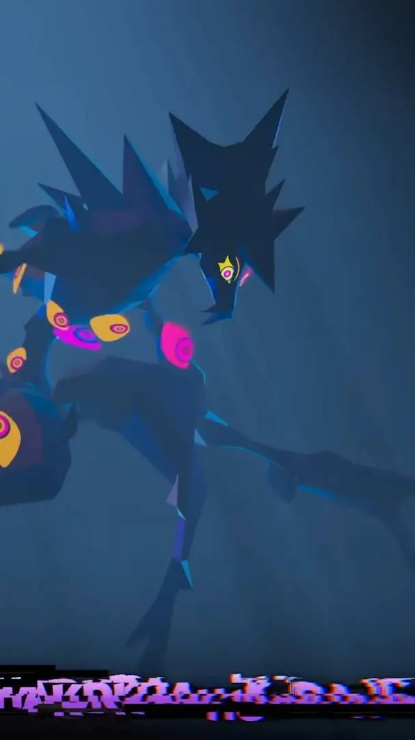 ai character: cosmo (abstracted) background