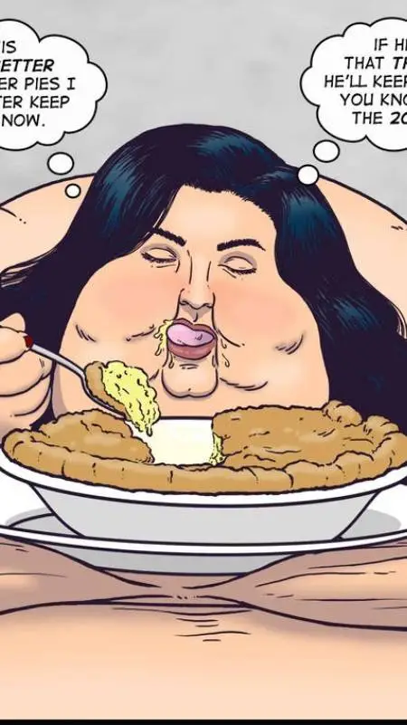 ai character: mom fat background