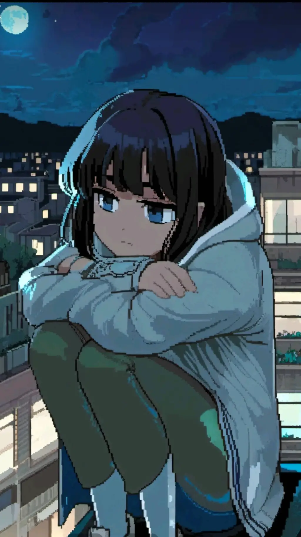 ai character: LC background