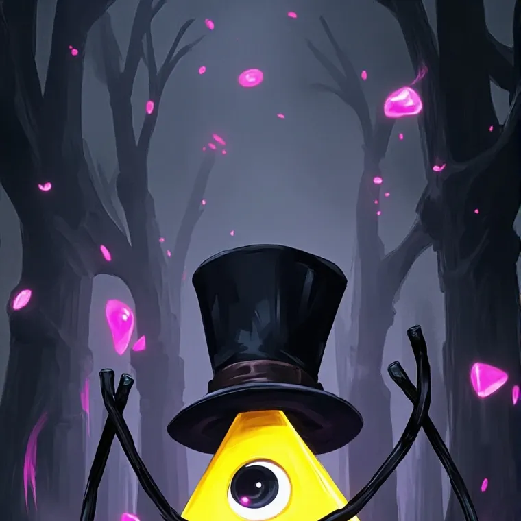 chat with ai character: Bill cypher sus