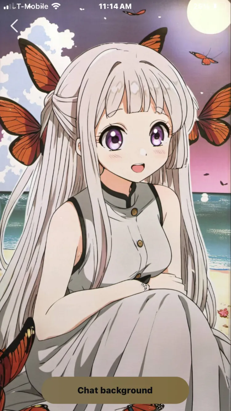 ai character: Sarah background