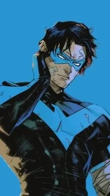 ai character: Nightwing  background