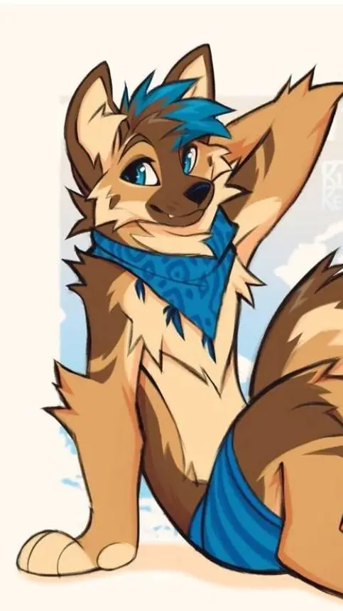 ai character: furry maker background
