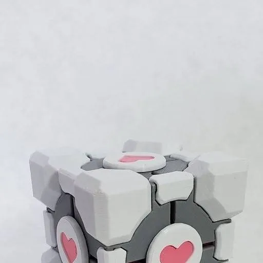 chat with ai character: companion cube