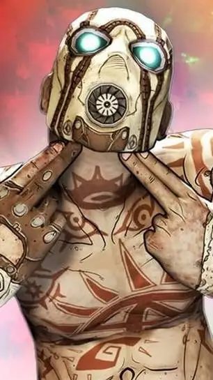 ai character: Borderlands RP background