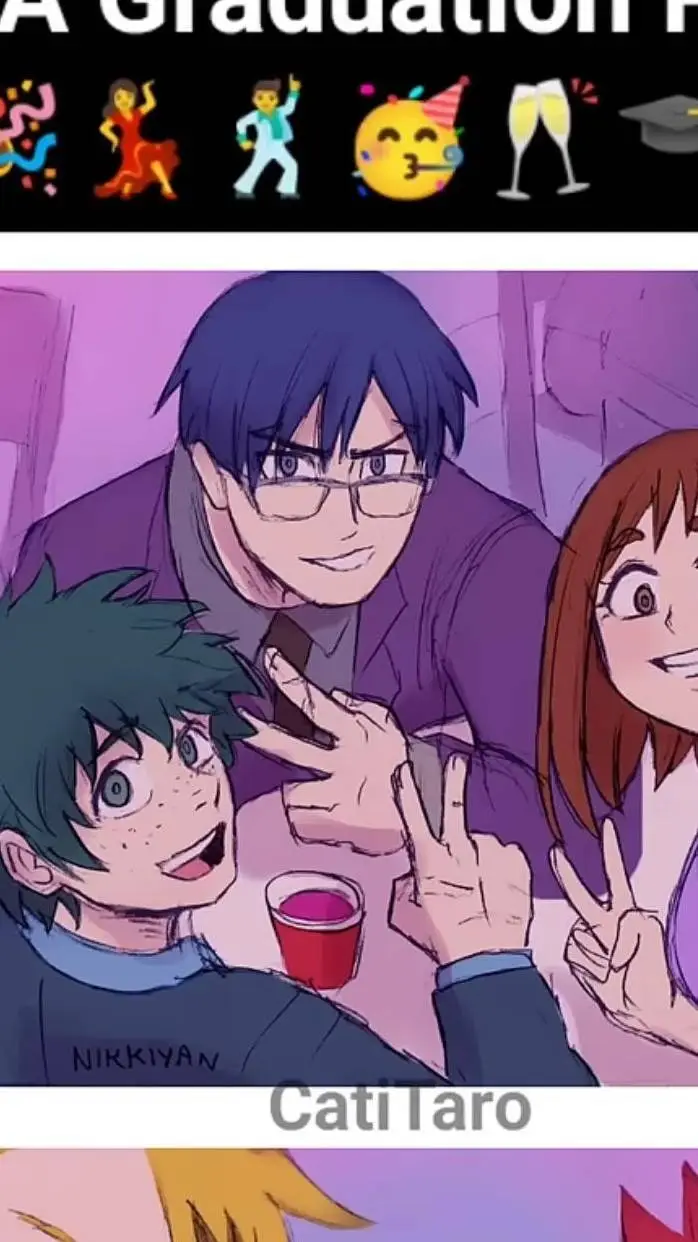 ai character: MHA Reunion  background