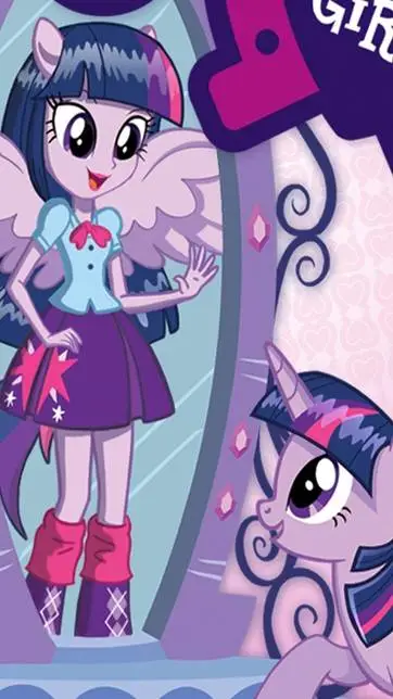 ai character: Equestria Girls  background