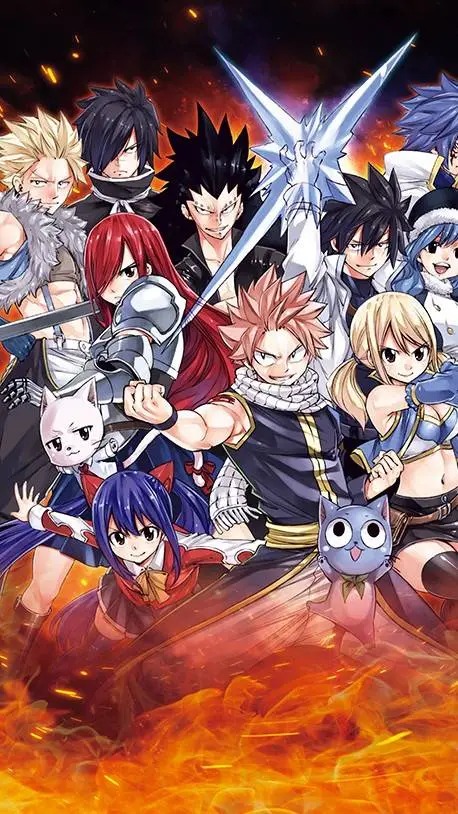 ai character: fairy tail  background