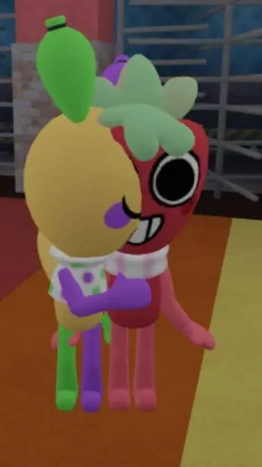 ai character: Berryfunny background