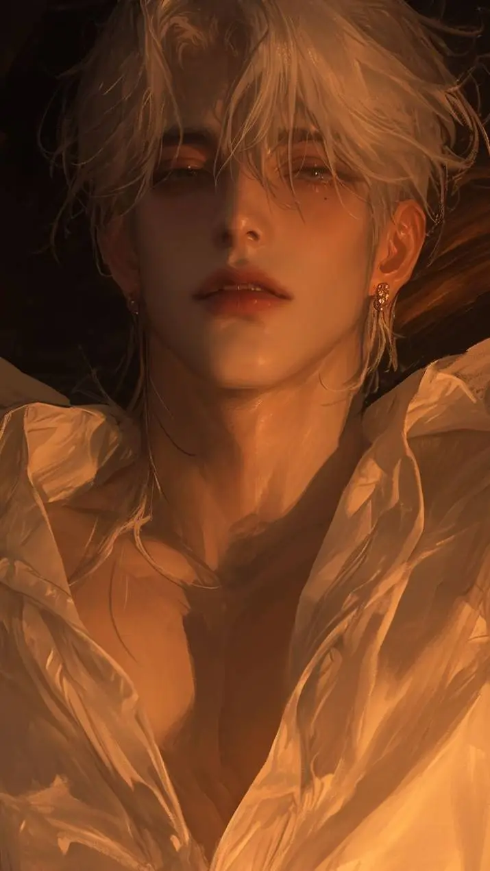 ai character: Ashton (Ash) black background