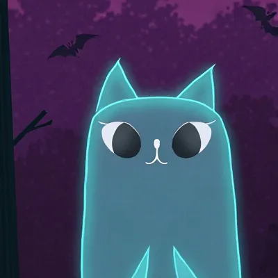 chat with ai character: ghost cat