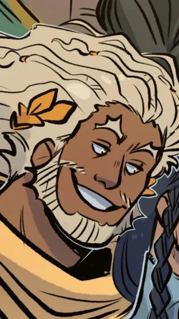 ai character: Zeus  background