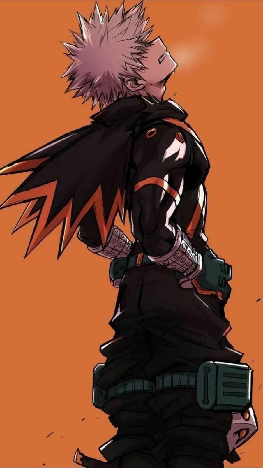 ai character: Katsuki Bakugo background