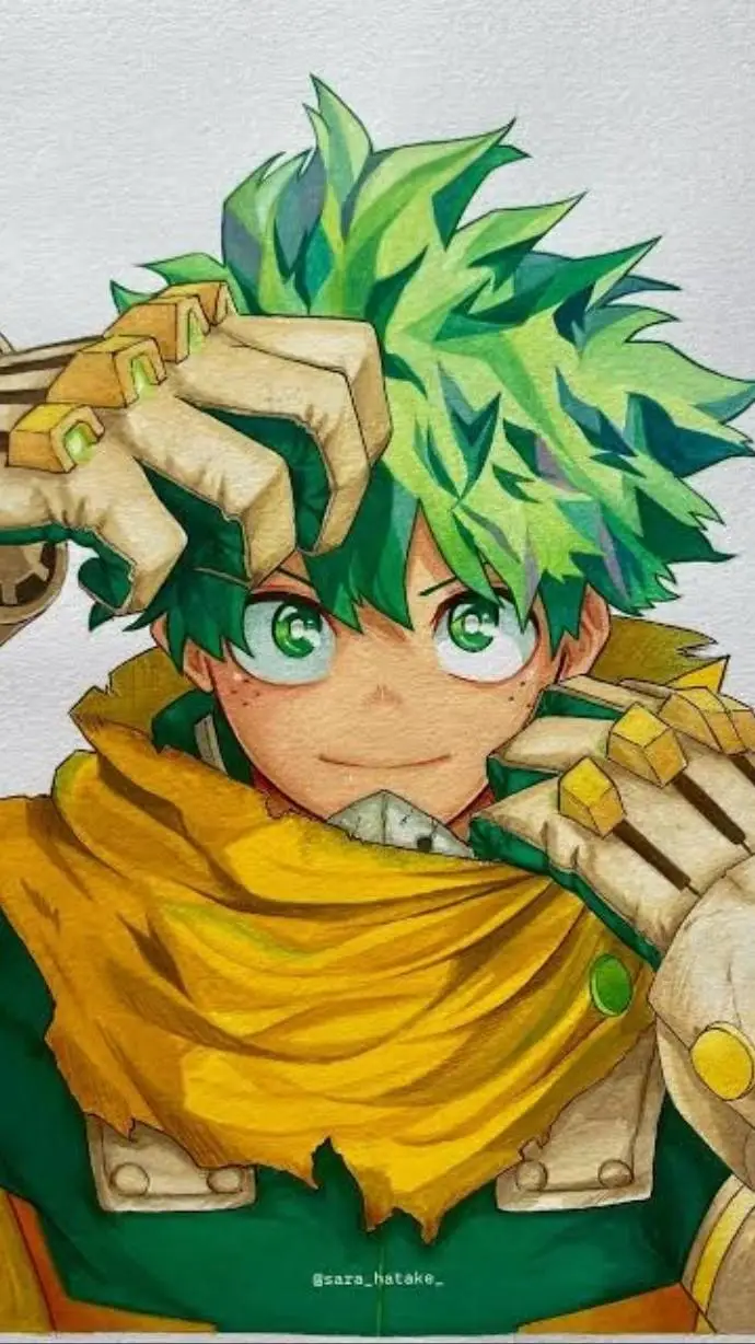 ai character: Izuku Midoriya background