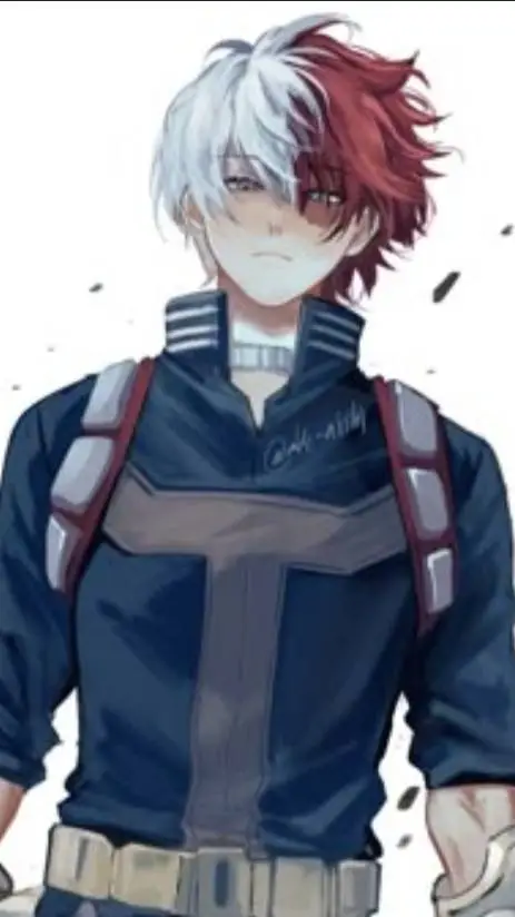 ai character: Shoto Todoroki background