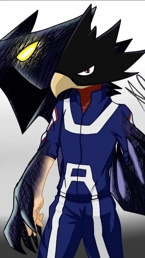 ai character: Fumikage Tokoyami background