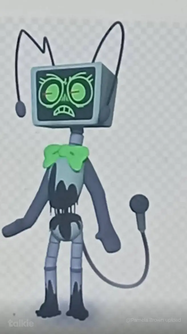 ai character: DW run with YT  background