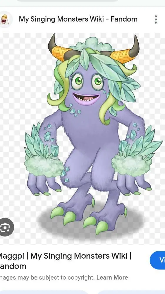 ai character: maggpi  background