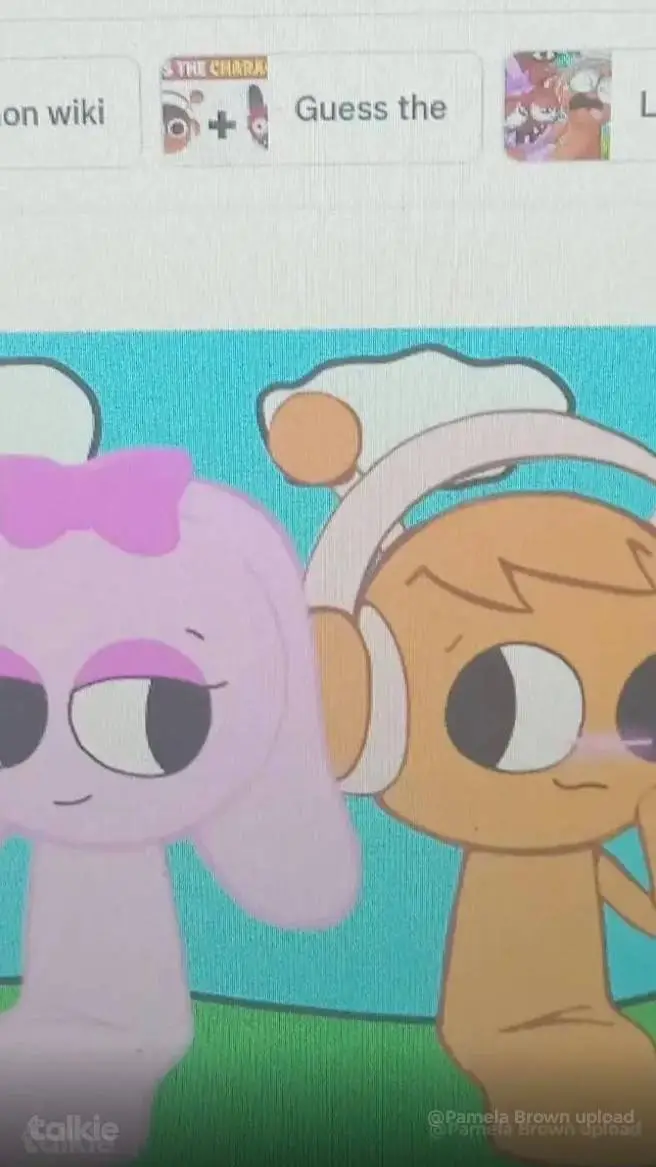 ai character: Oren and pinki background
