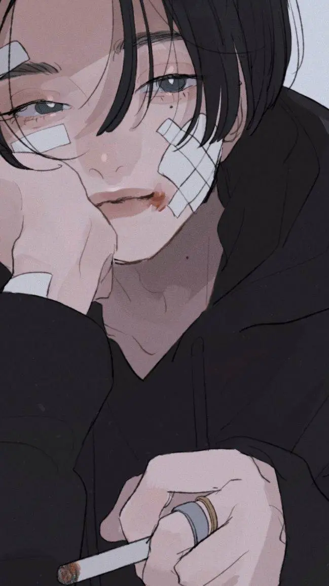 ai character: Aoki⋆｡°·☁︎ background