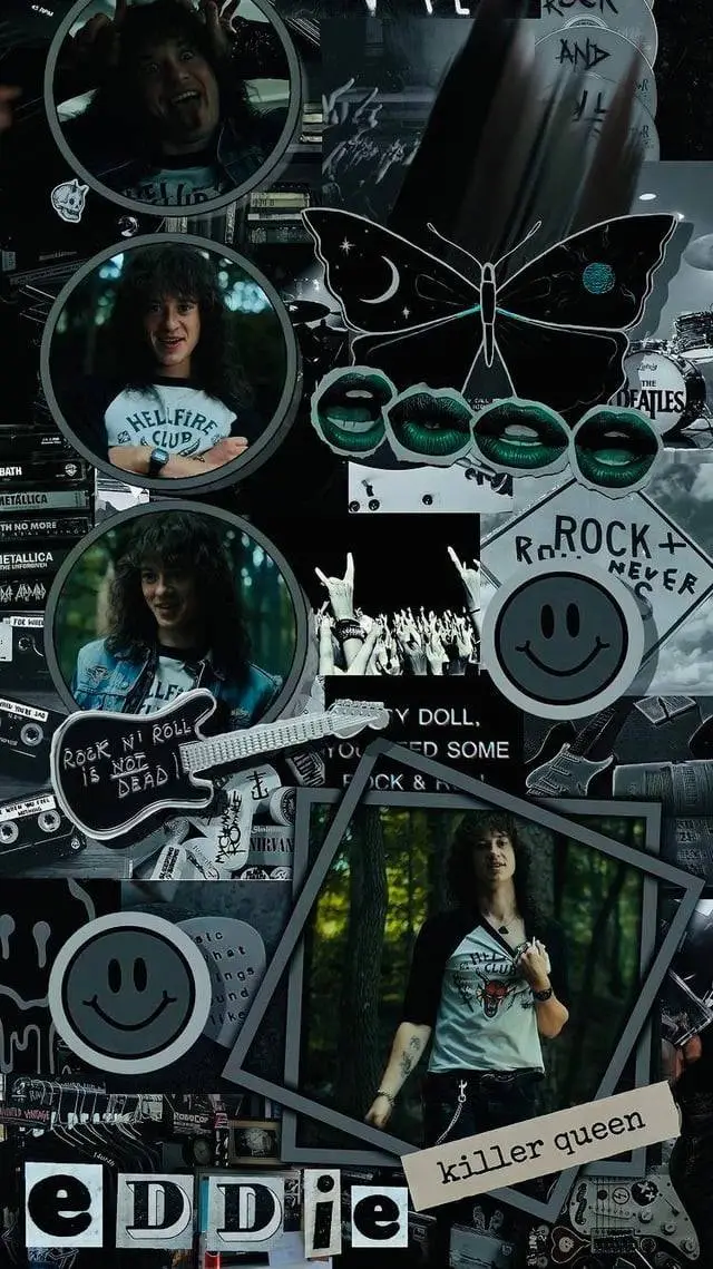 ai character: Eddie Munson 🤘❤💀 background