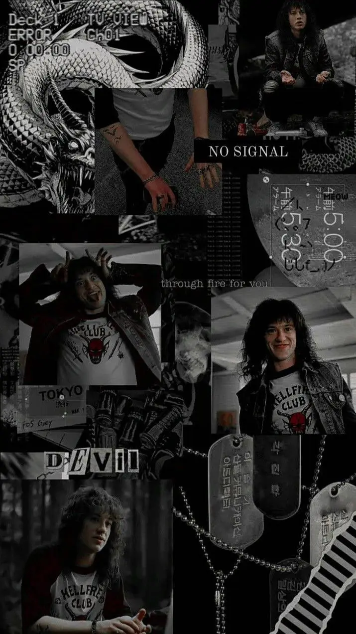 ai character: Eddie Munson 👹 background