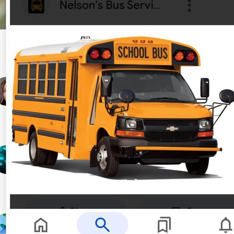 chat with ai character: school bus van
