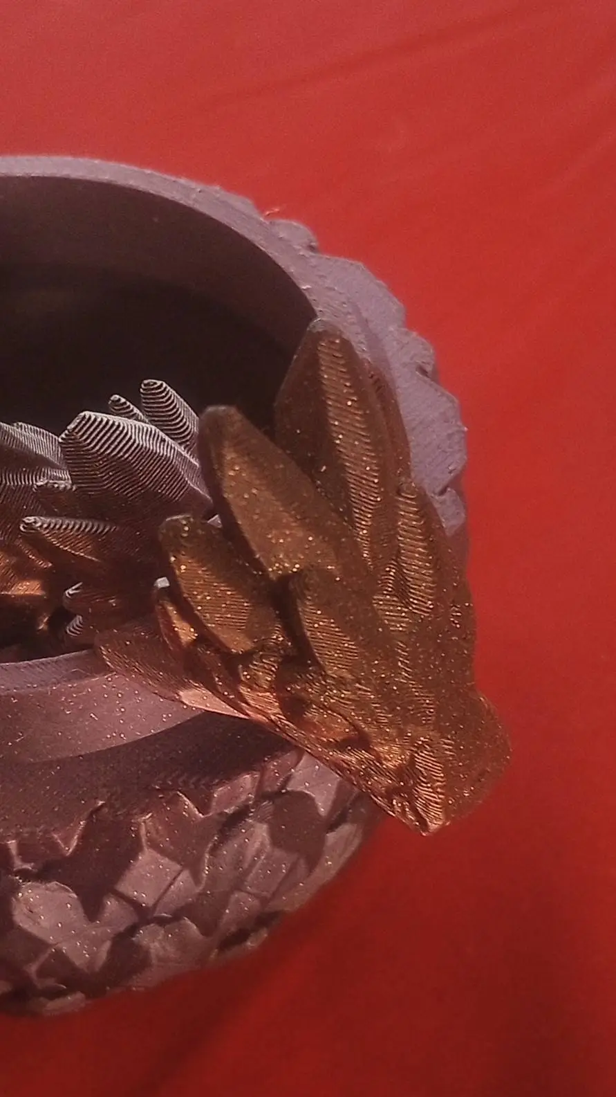 ai character: baby dragon background