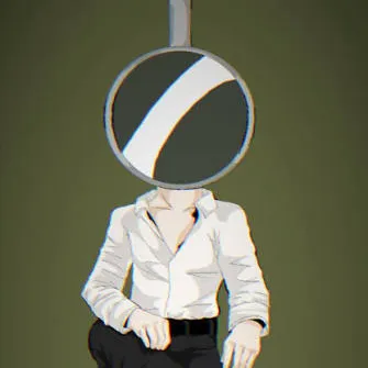 chat with ai character: Mirror man 