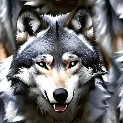 chat with ai character: Wolf family 