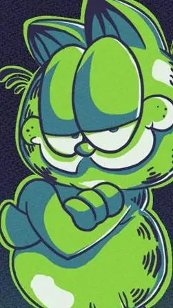 ai character: Gorfield  background