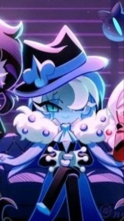 ai character: Shadow Milk Cookie background