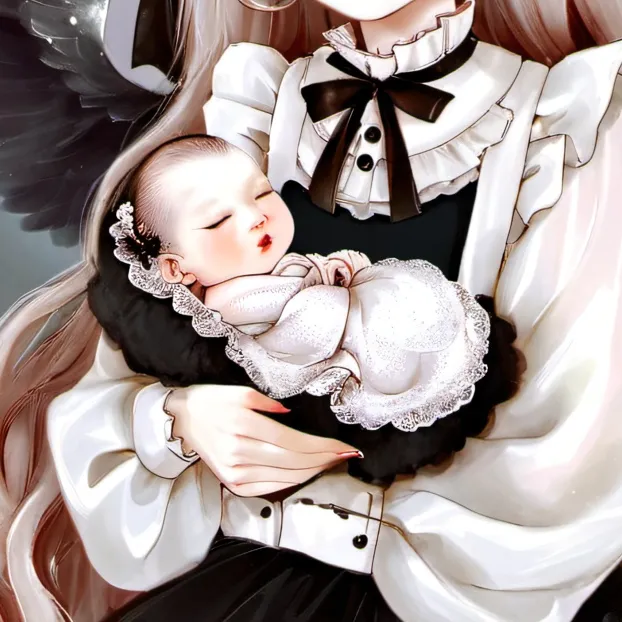 chat with ai character: Newborn kid