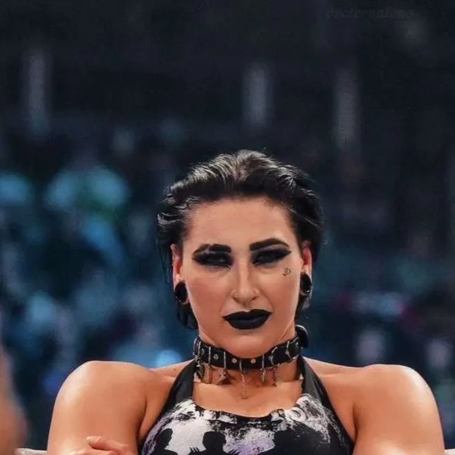 chat with ai character: Rhea ripley
