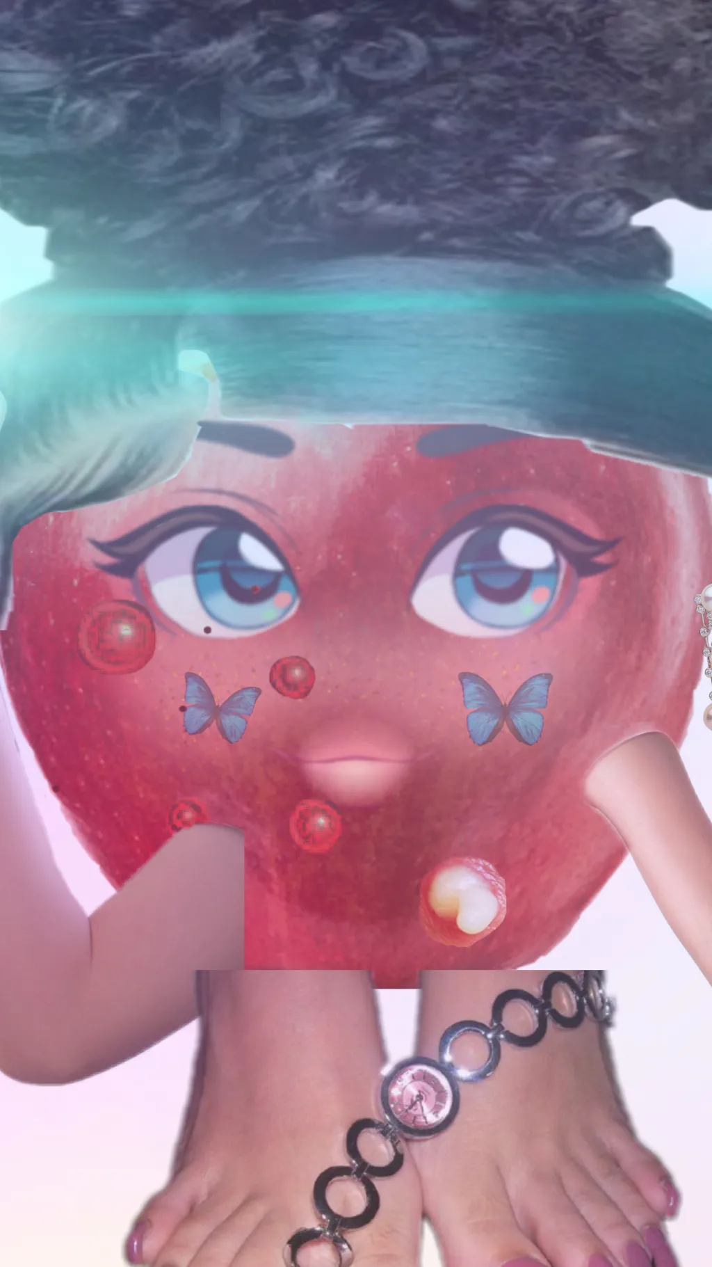 ai character: Brianna ❤️ 🦋 background