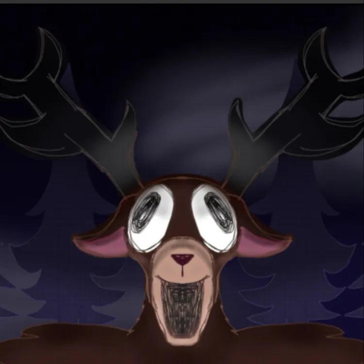 chat with ai character: Deer monster 