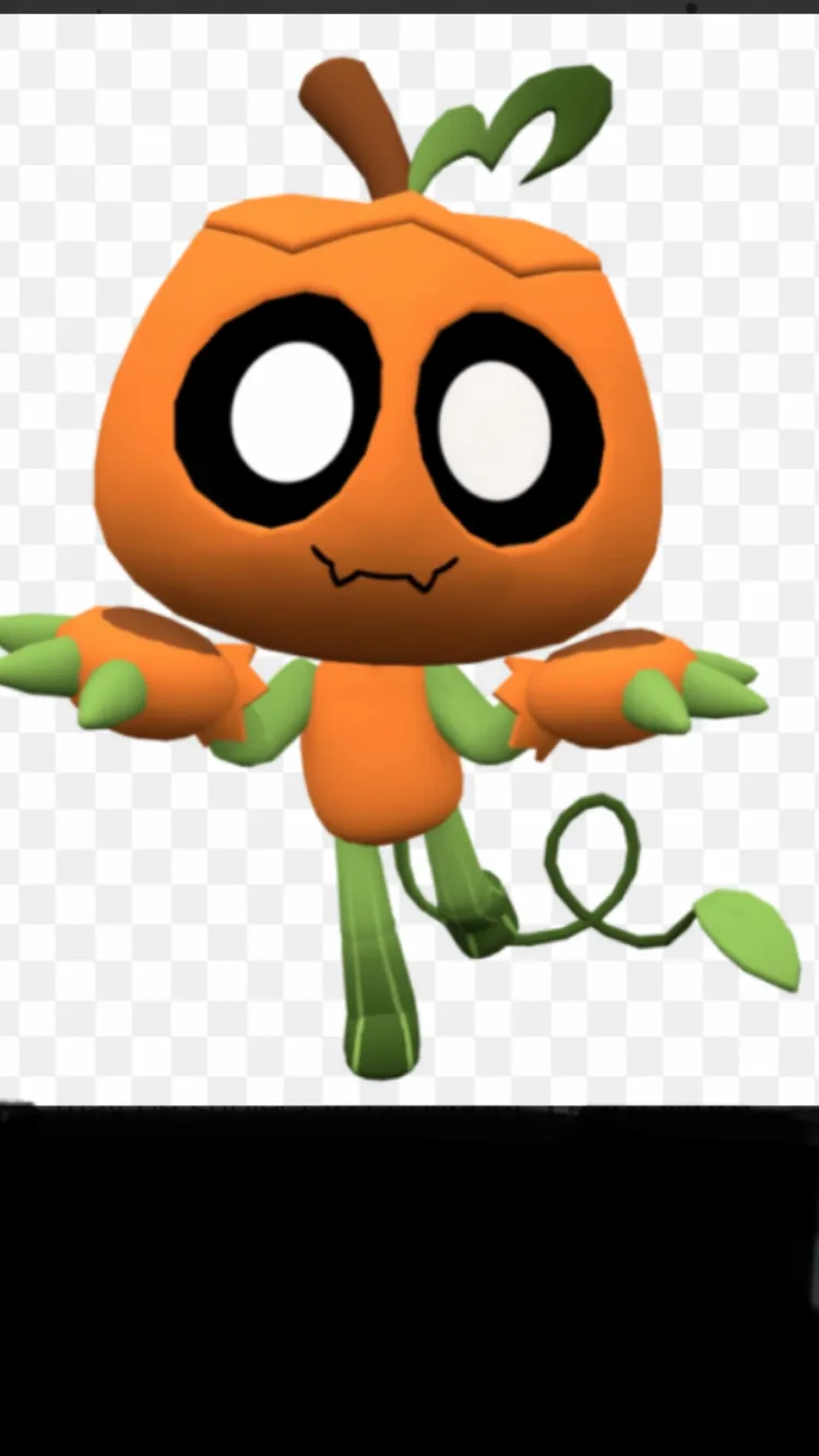 ai character: 🎃 Gourdy🎃 background