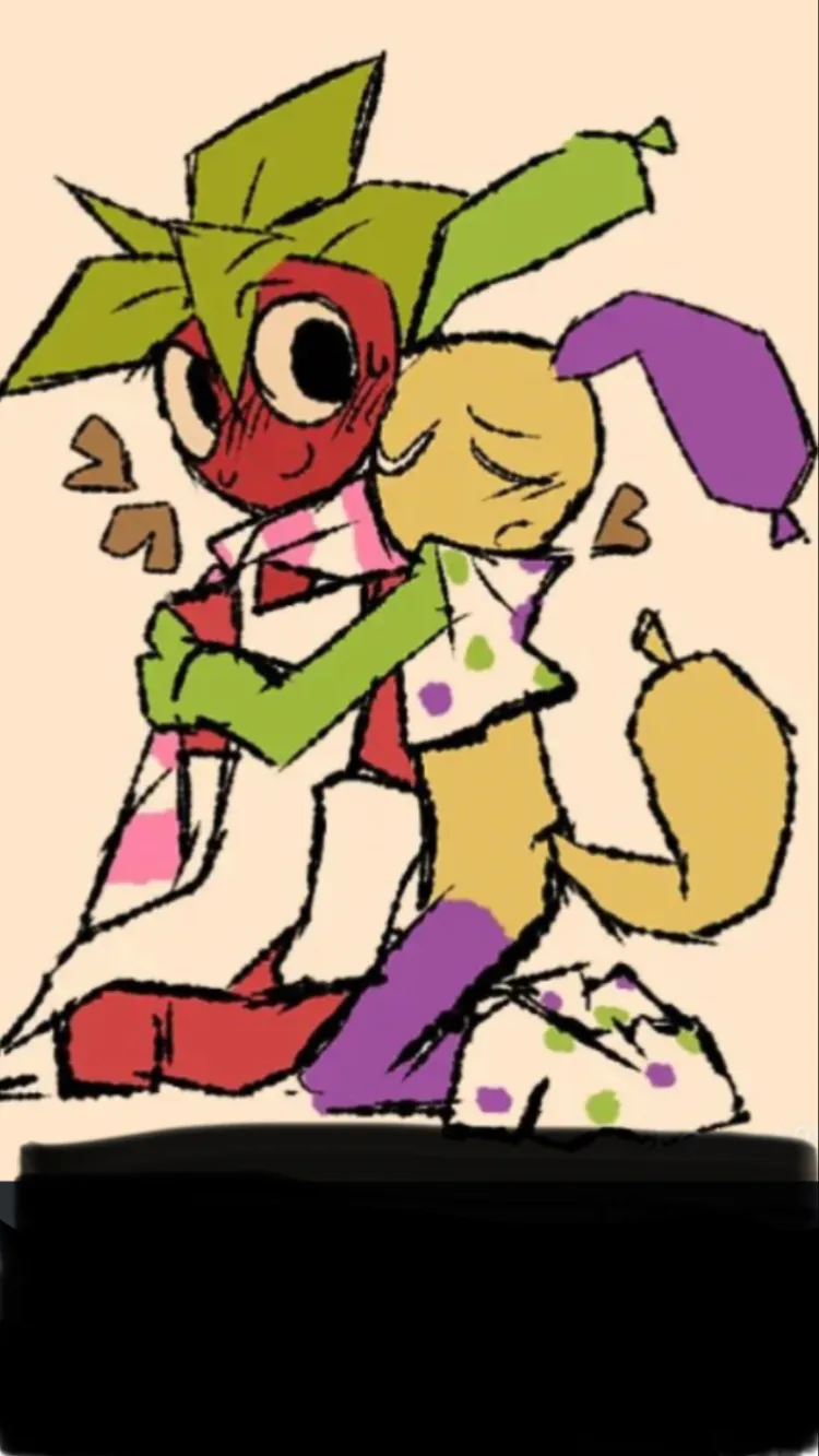 ai character: Sprout and Looey background