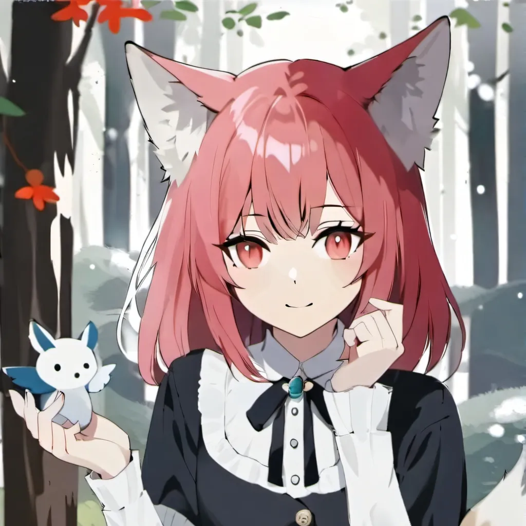 chat with ai character: Ruby(the pink fox)
