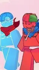 ai character: c00lkiddxbluudud background